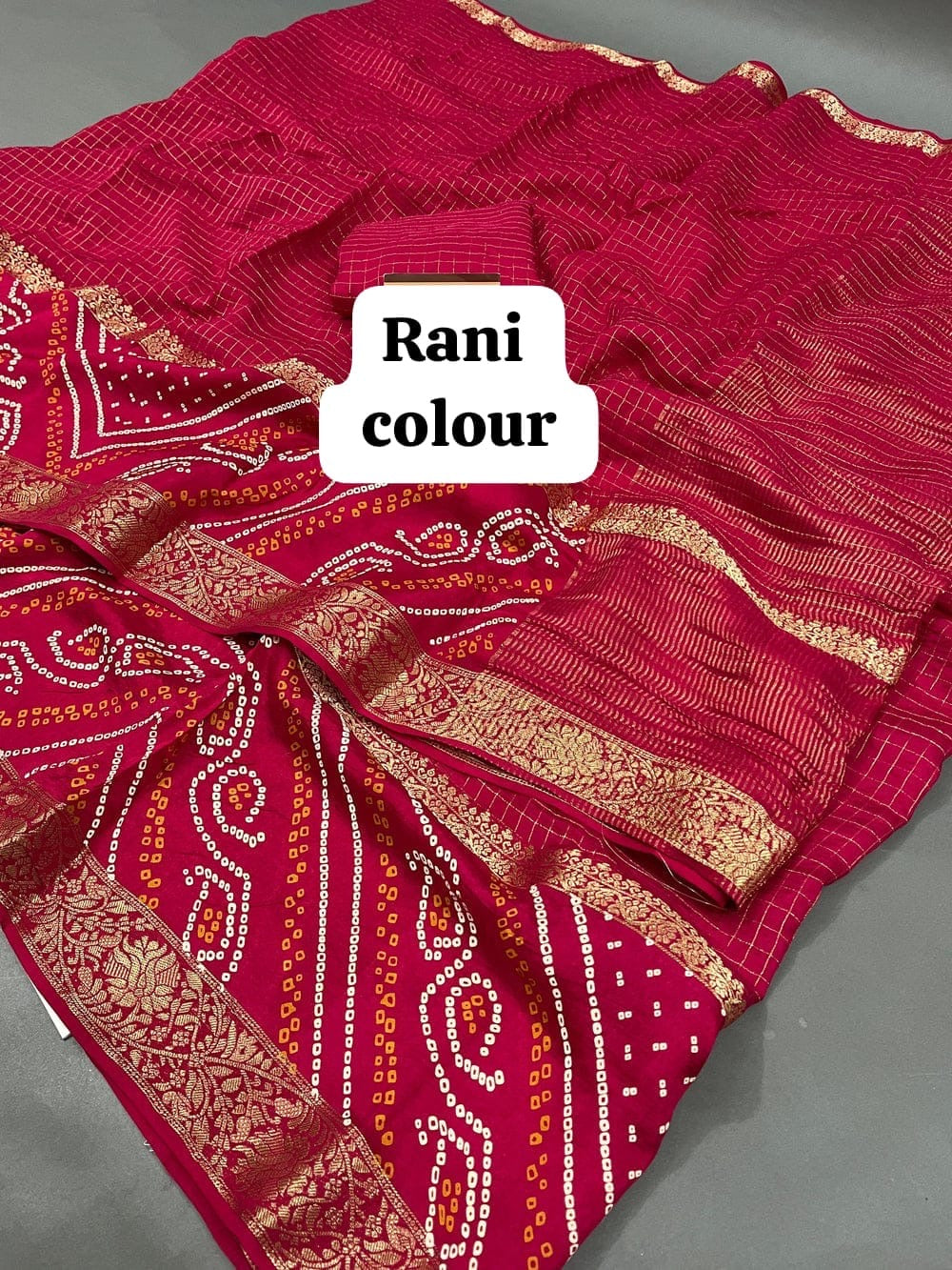 Jaipuri gaji silk saree
