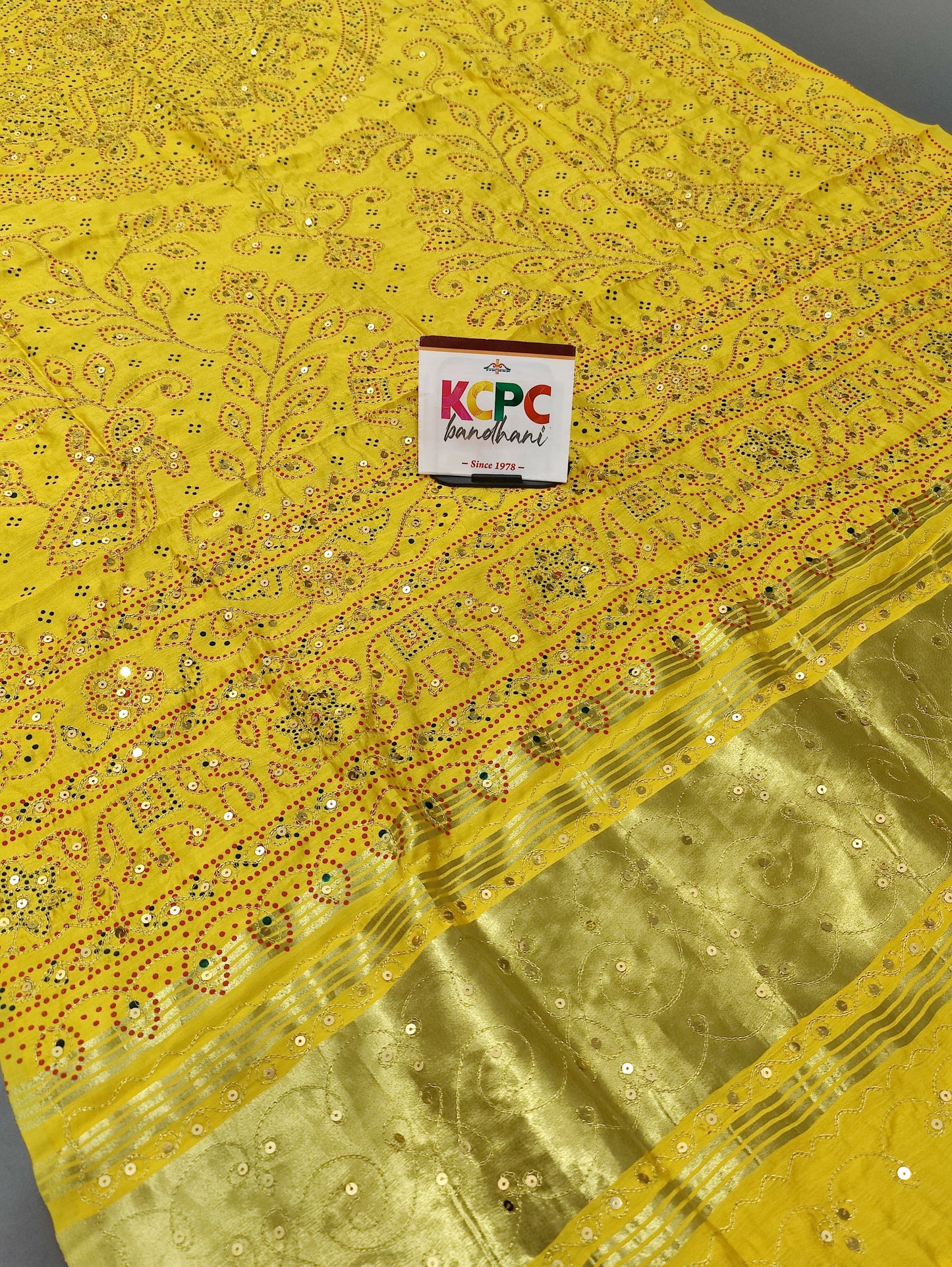 Latest New Rajasthani Traditional Aara Tari Dupatta, KCPC , JTW