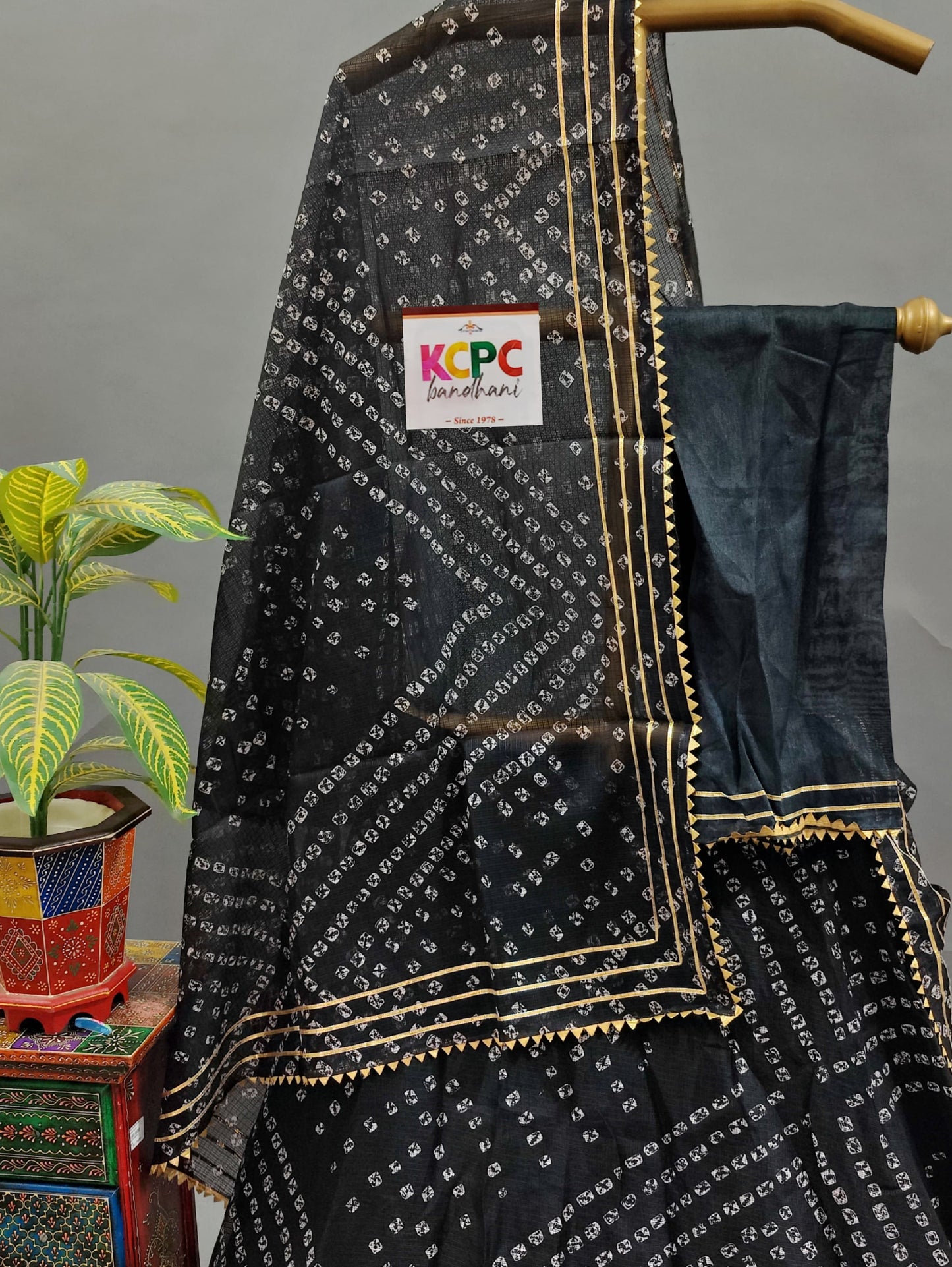Latest Jaipur chunri style kota doriya gota pathi lehengas, NR, kml
