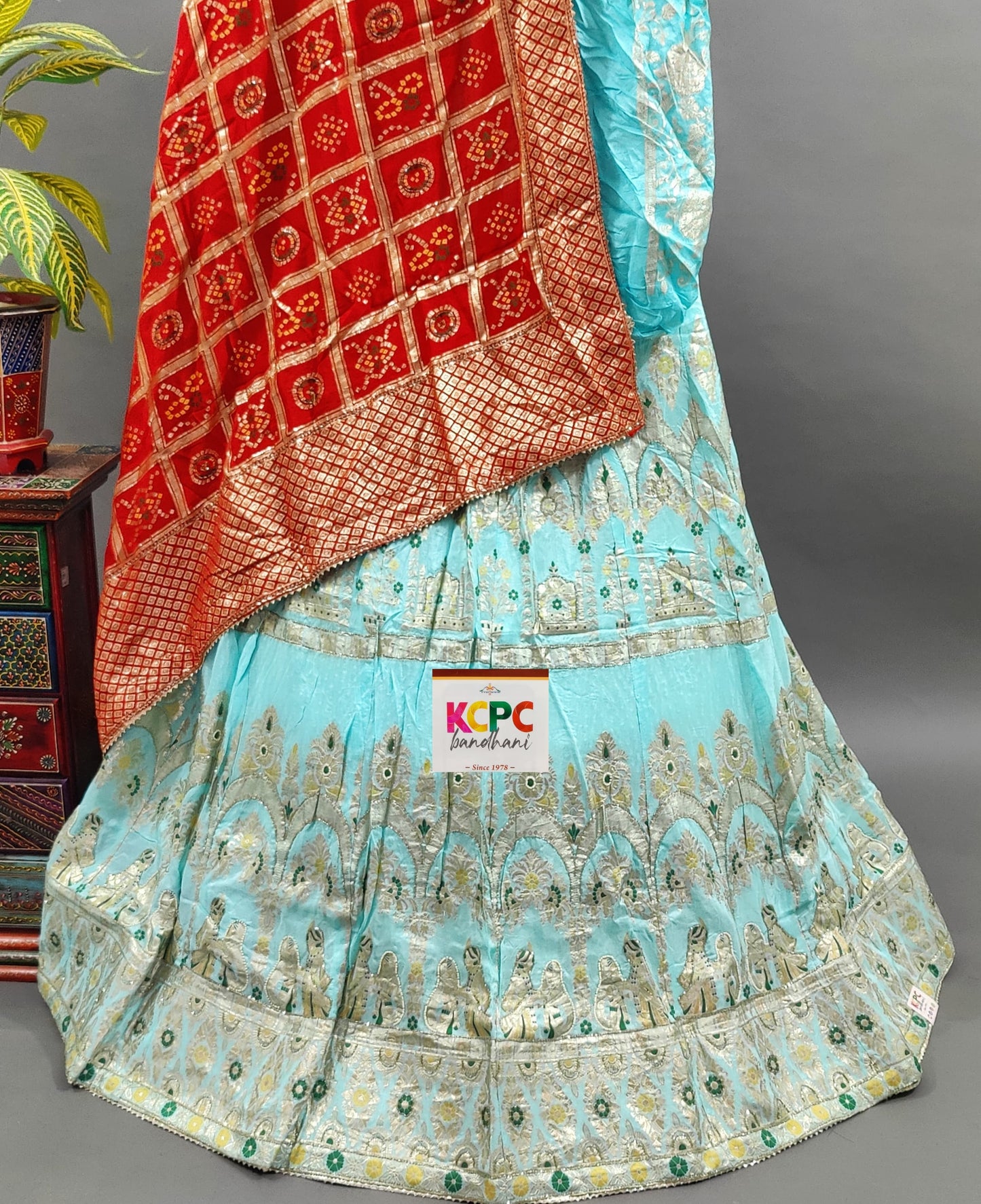 KcPc Latest New Upada Silk With katdana Handwork Lehenga set,RTK