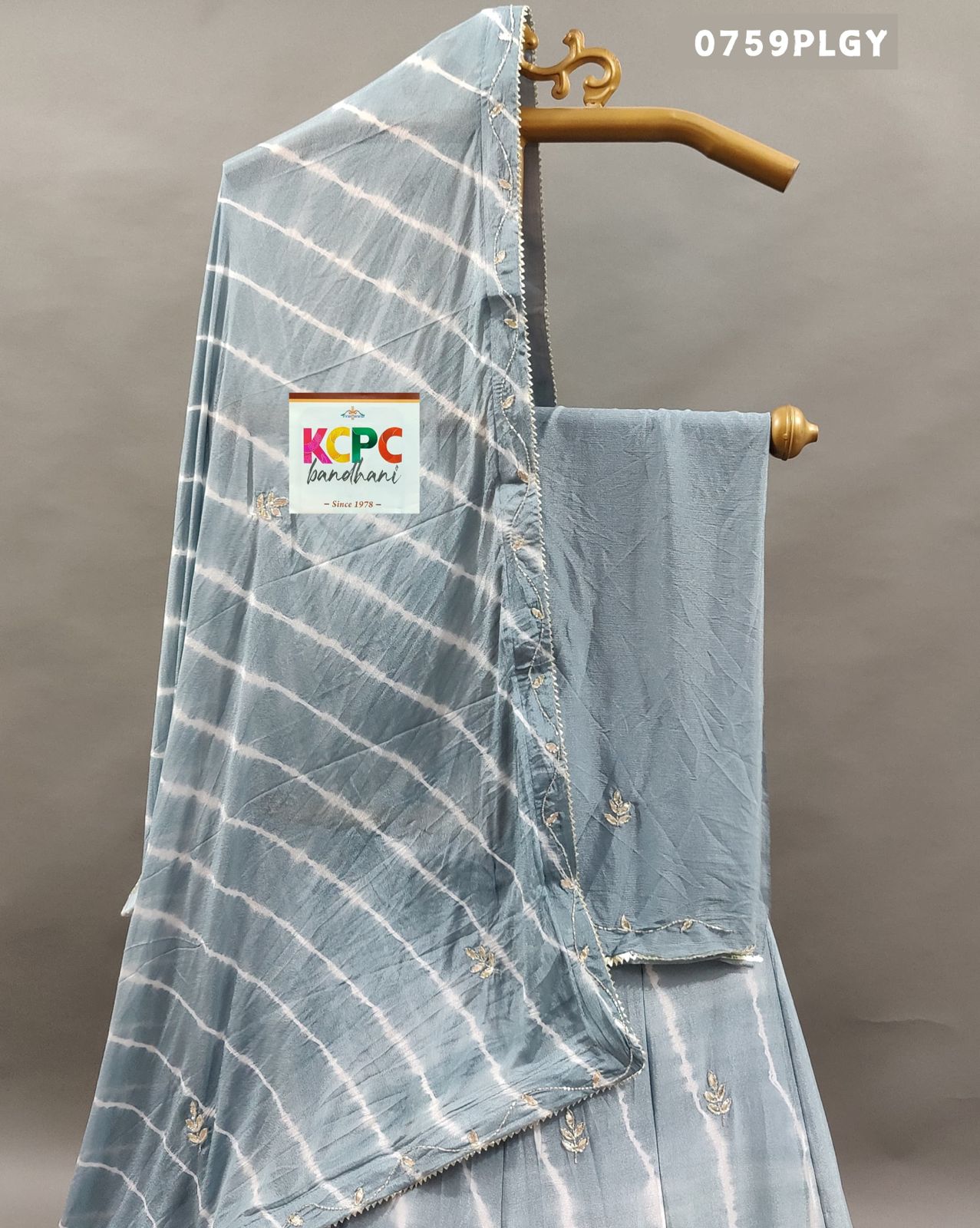 KcPc New Lahariya design Chinon Cutdana Gotapatti work lehenga ,RAJ