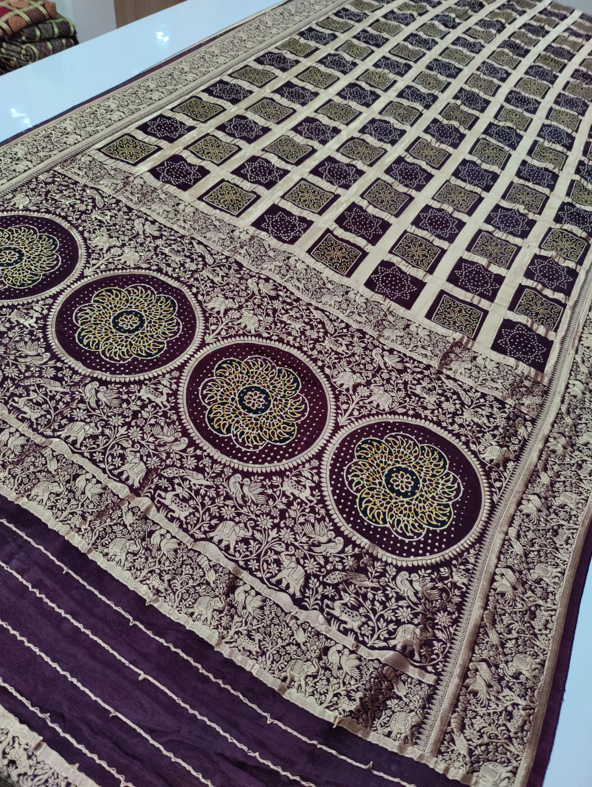 Traditional Gaji Silk Saree