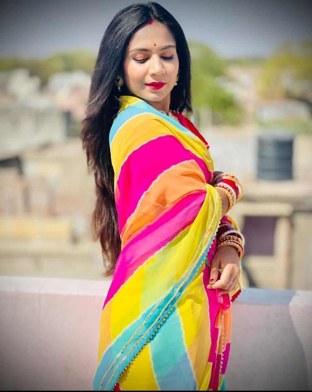 Buy Stunning Georgette Leheriya Sarees for Women