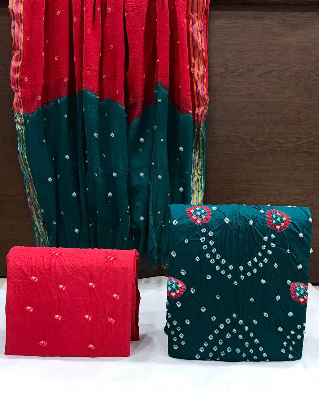 Cotton Bandhani Salwar Suits