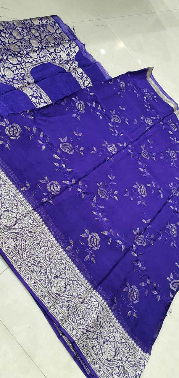 Rusyan silk beautiful Saree