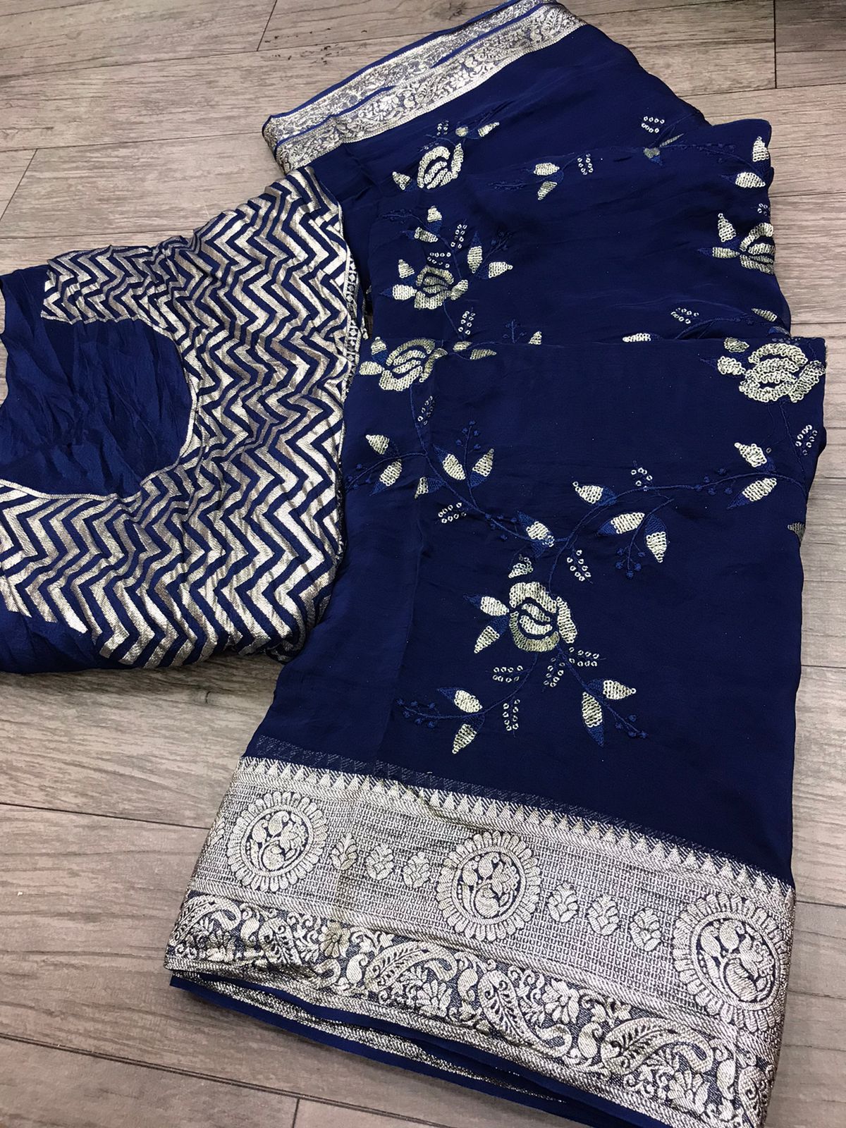 Rusyan silk beautiful Saree