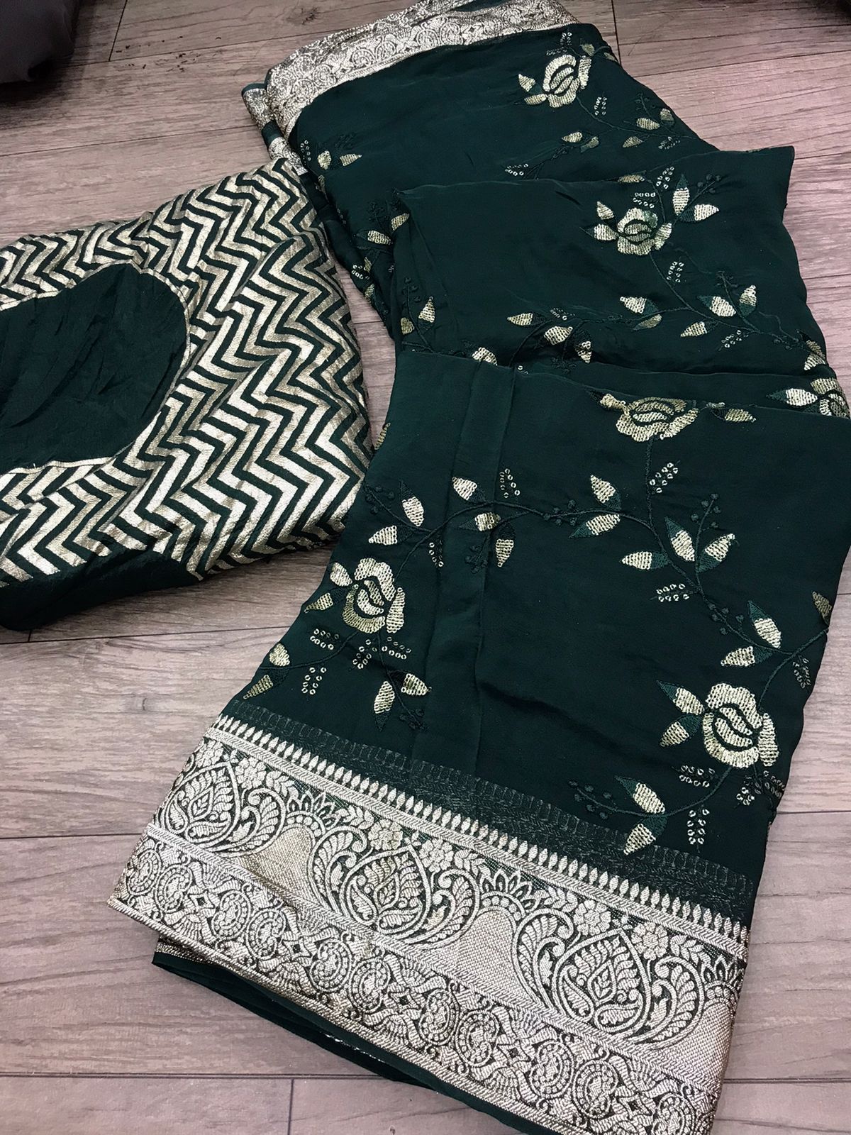Rusyan silk beautiful Saree