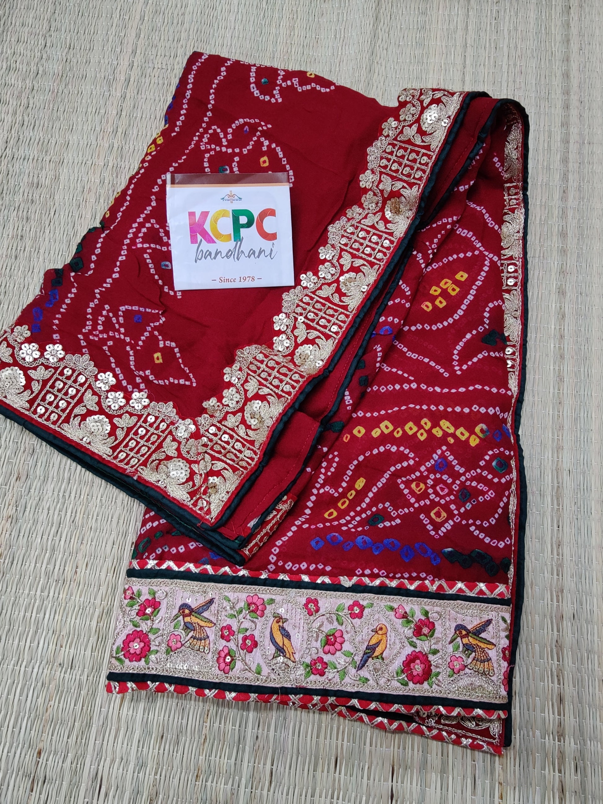 Wedding Chunri Pure Ojariya Marwadi Dupatta For Pooja Traditional Purpose