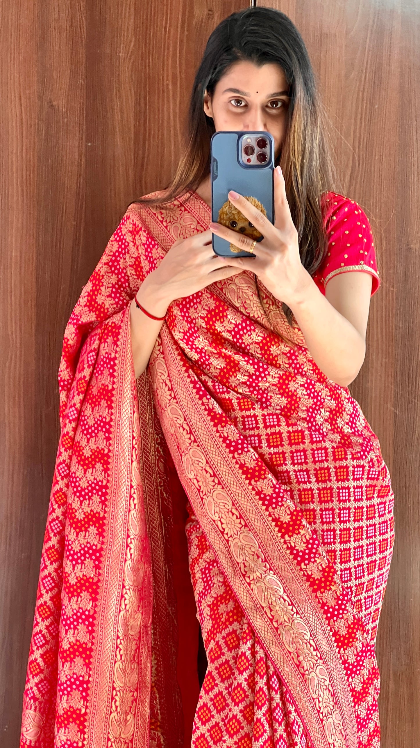 Pure khaddi georgette banarasi saree