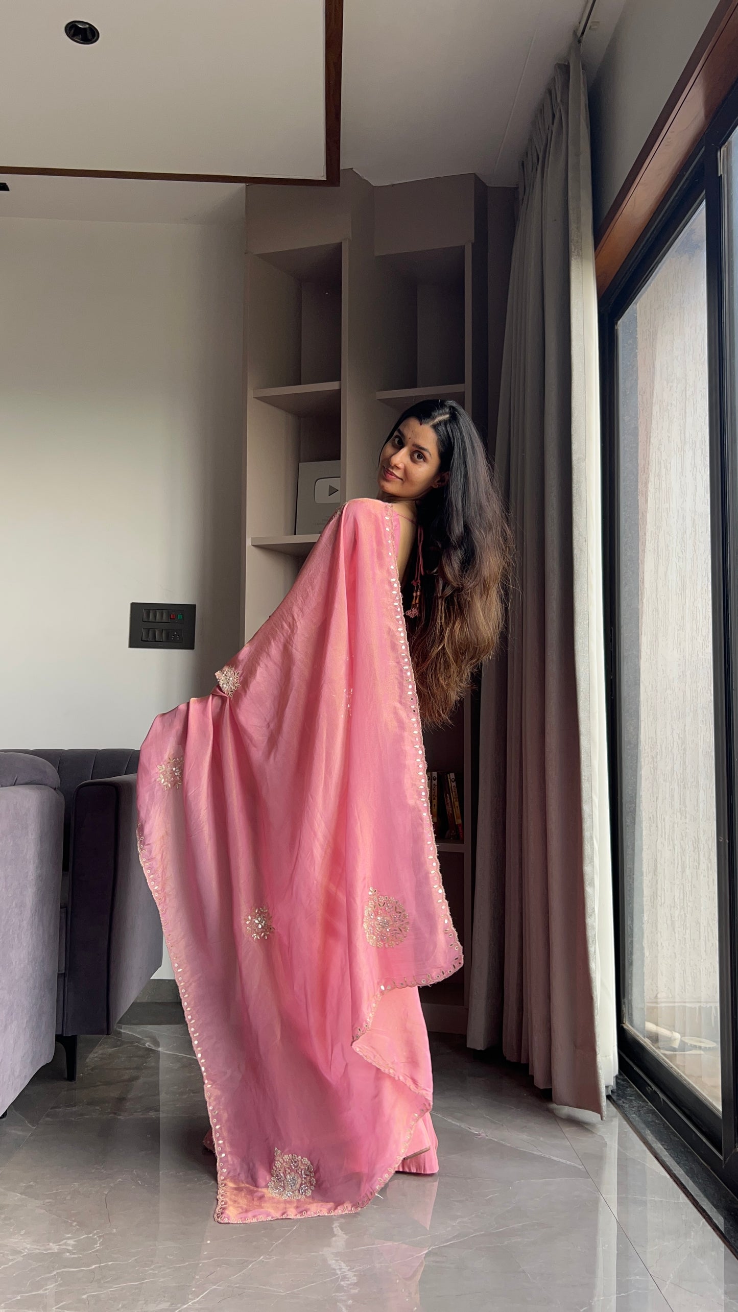 100% pure cosmos tissue silk saree