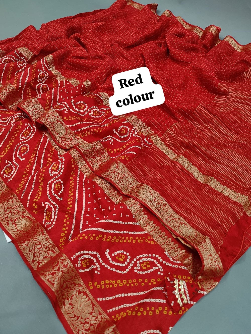 Jaipuri gaji silk saree