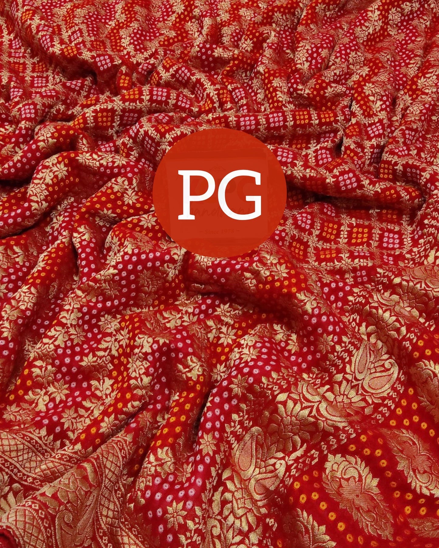 Pure khaddi georgette banarasi saree