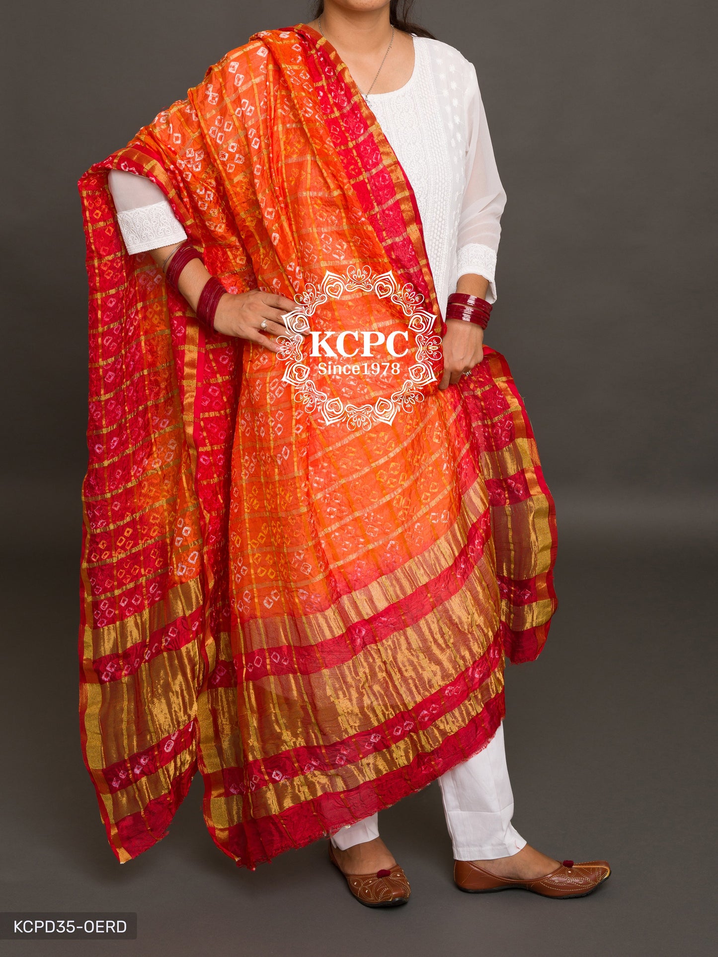 Ghatchola Bandhej Silk Dupattas Or Kc Dupatta