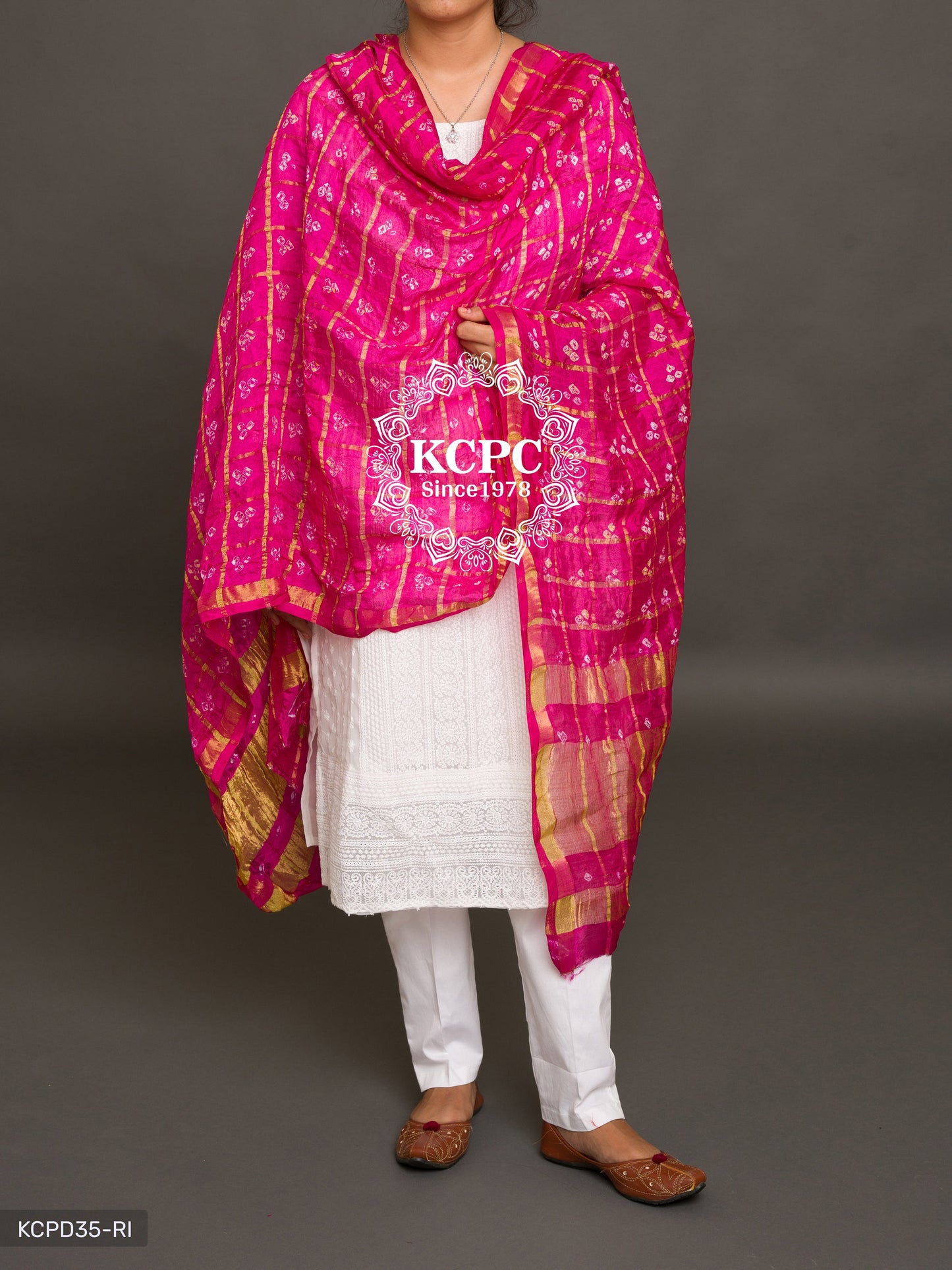 Ghatchola Bandhej Silk Dupattas Or Kc Rani Dupatta