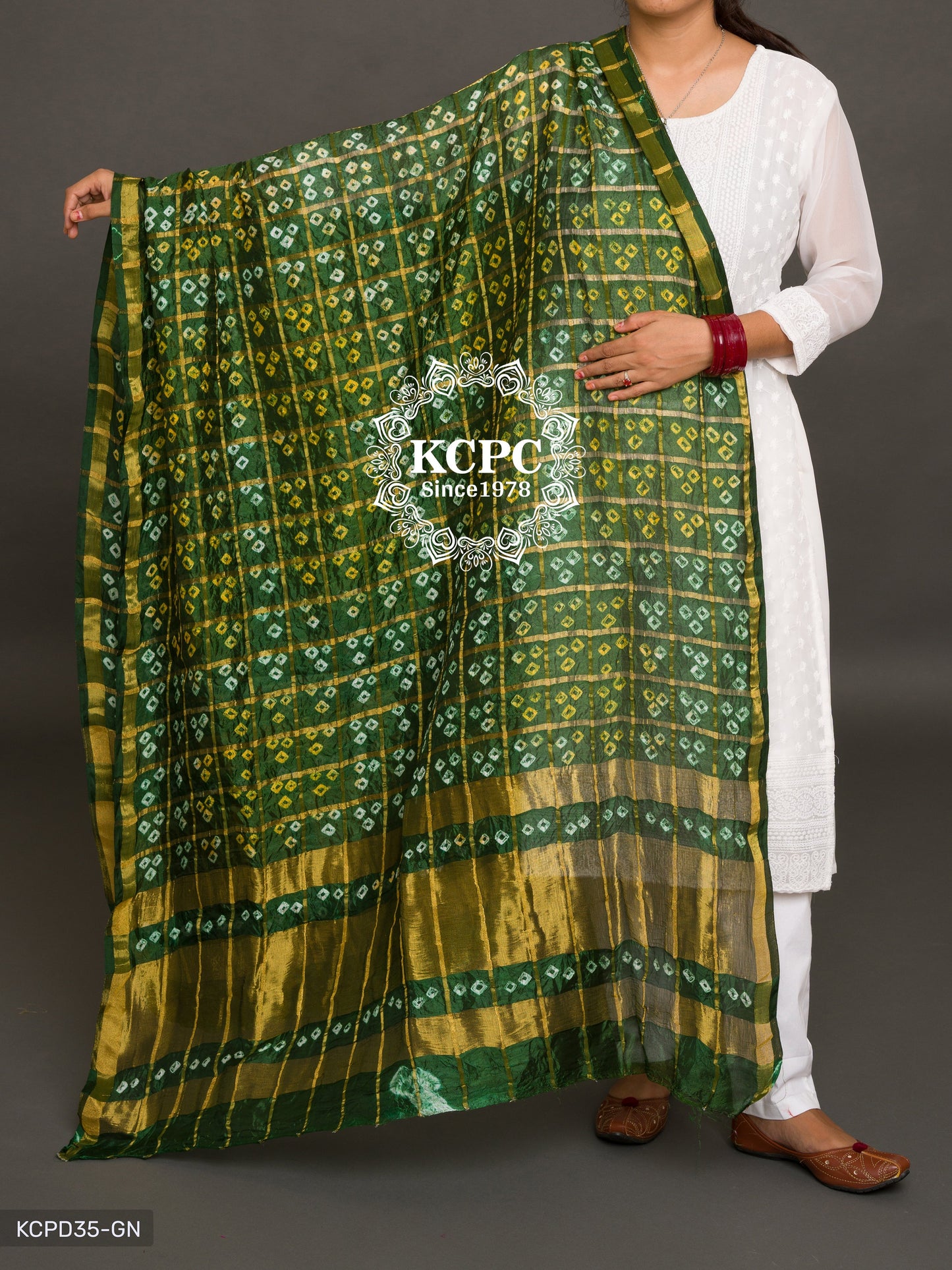 Ghatchola Bandhej Silk Dupattas Or Kc Dupatta