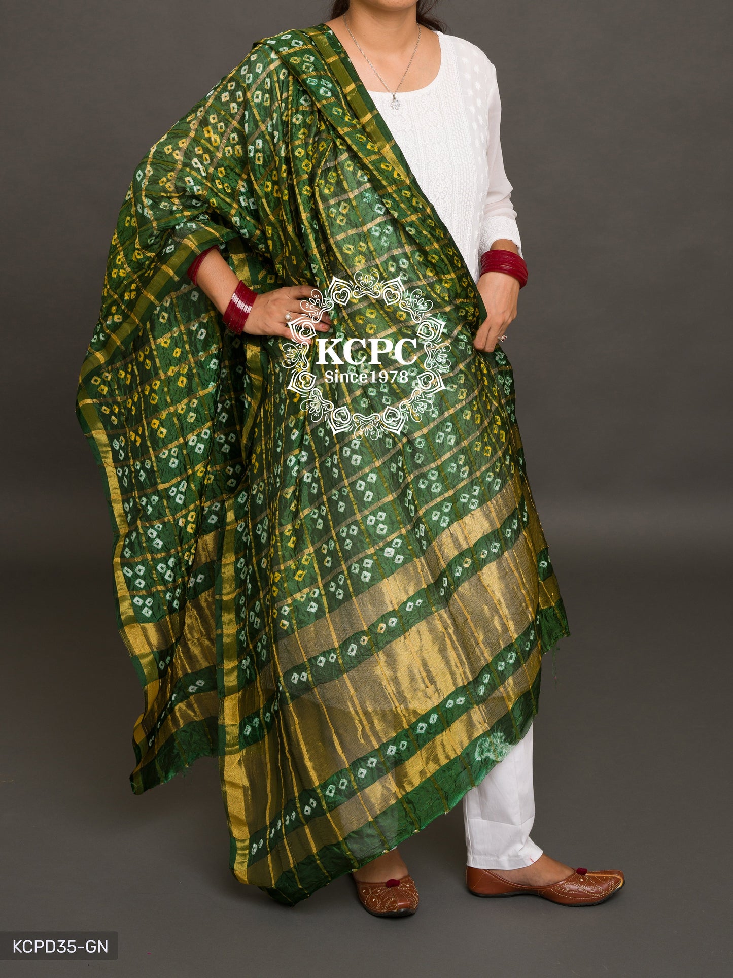 Ghatchola Bandhej Silk Dupattas Or Kc Dupatta