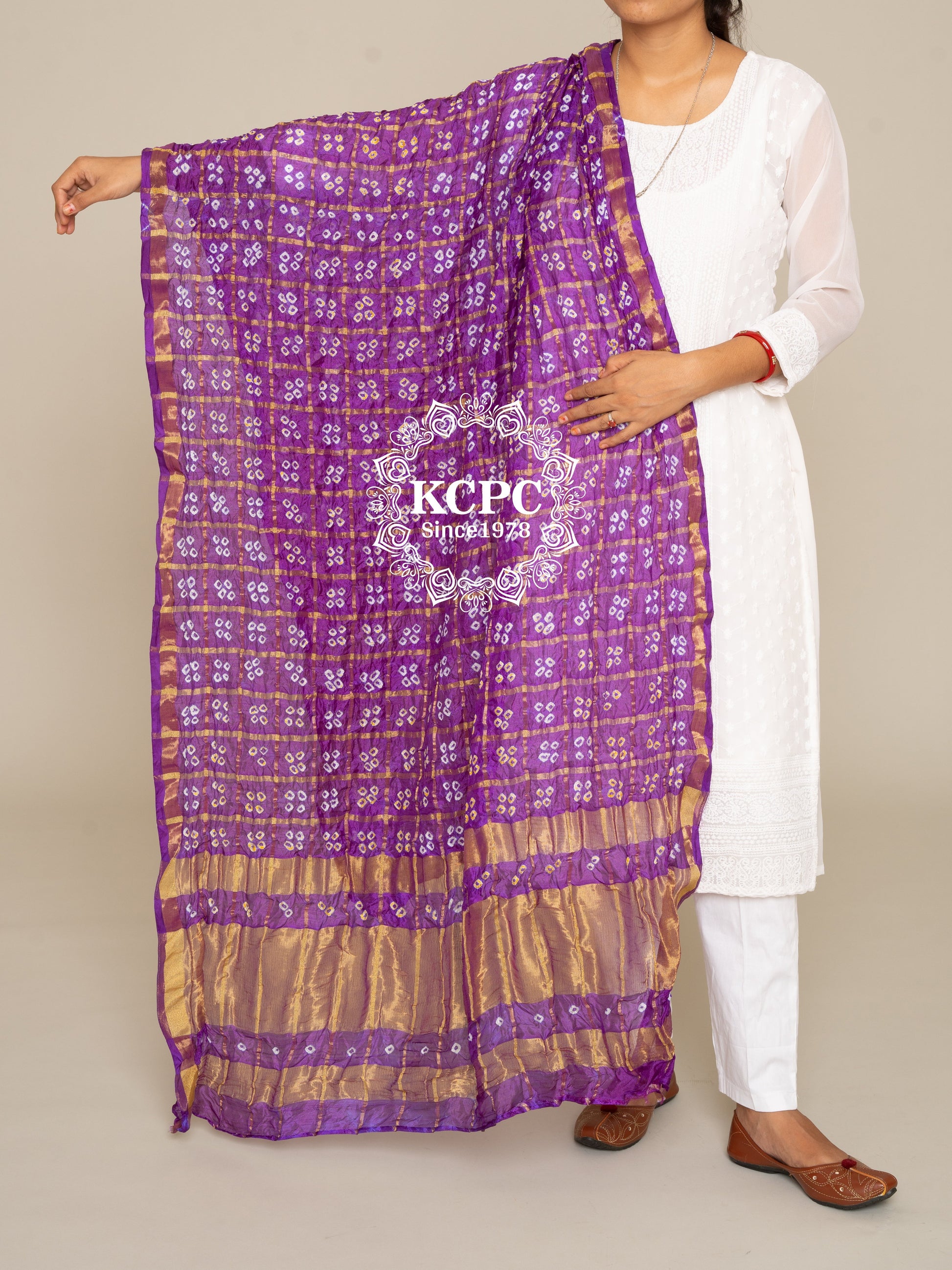 Ghatchola Bandhej Silk Dupattas Or Kc Dupatta