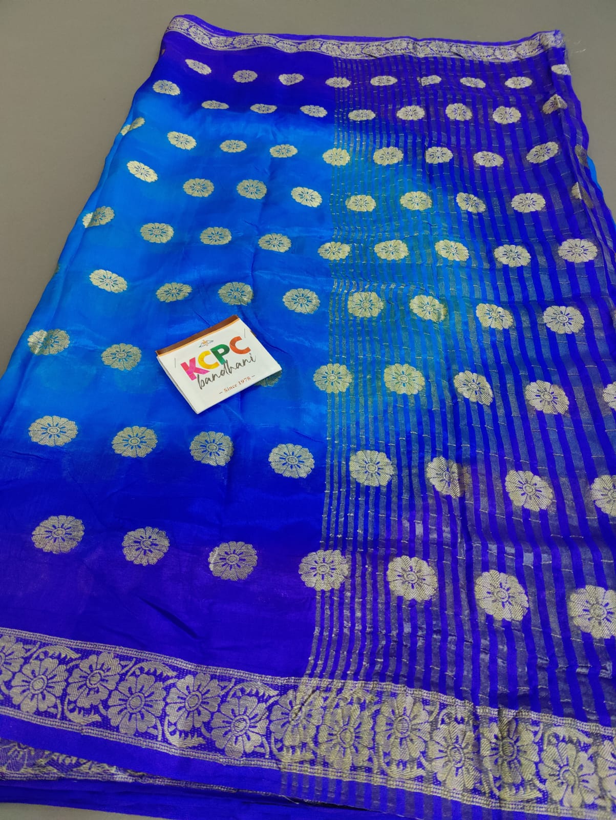 Latest Art silk banarasi tie die saree