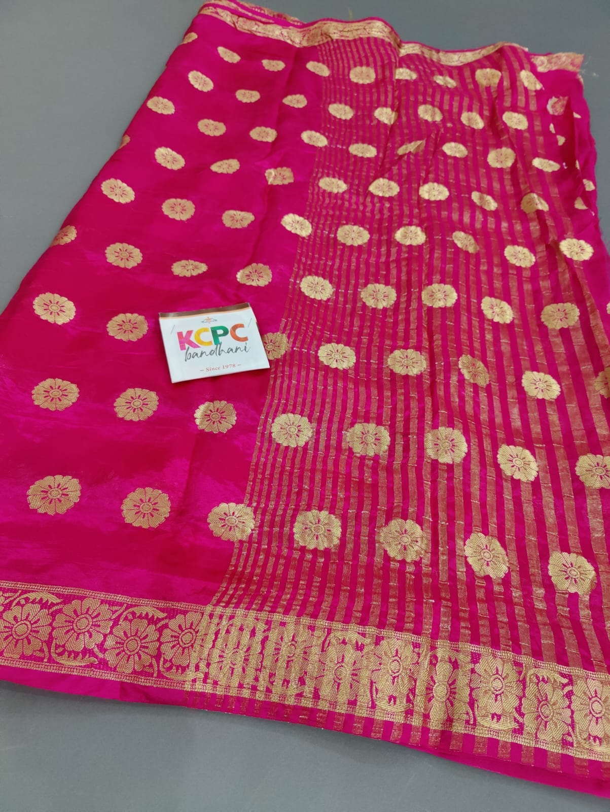 Latest Art silk banarasi tie die saree