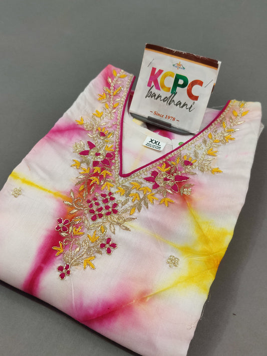 KcPc Exclusive Jaipuri Designer Straight Kurtis Long Kurtis