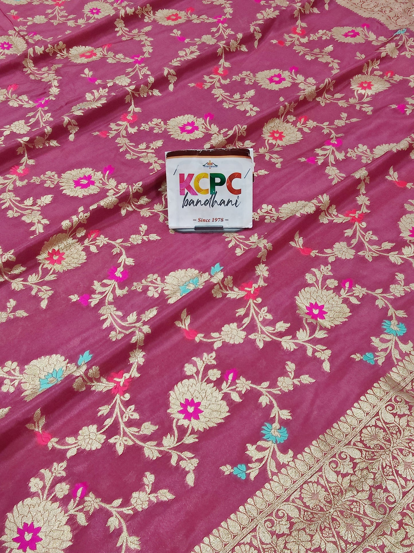 Pure Khaddi Waterzari Sarees Handloom Banarasi Weaving Saree