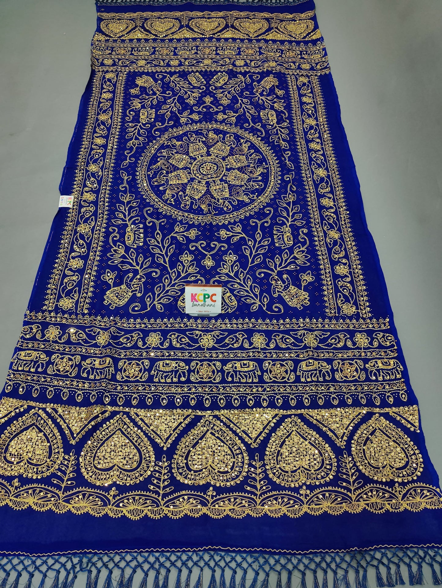 Latest Georgette Rajasthani Traditional Aara Tari handwork Dupatta