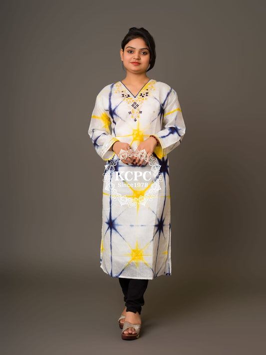 KcPc Exclusive Jaipuri Designer Straight Kurtis Long Kurtis kml