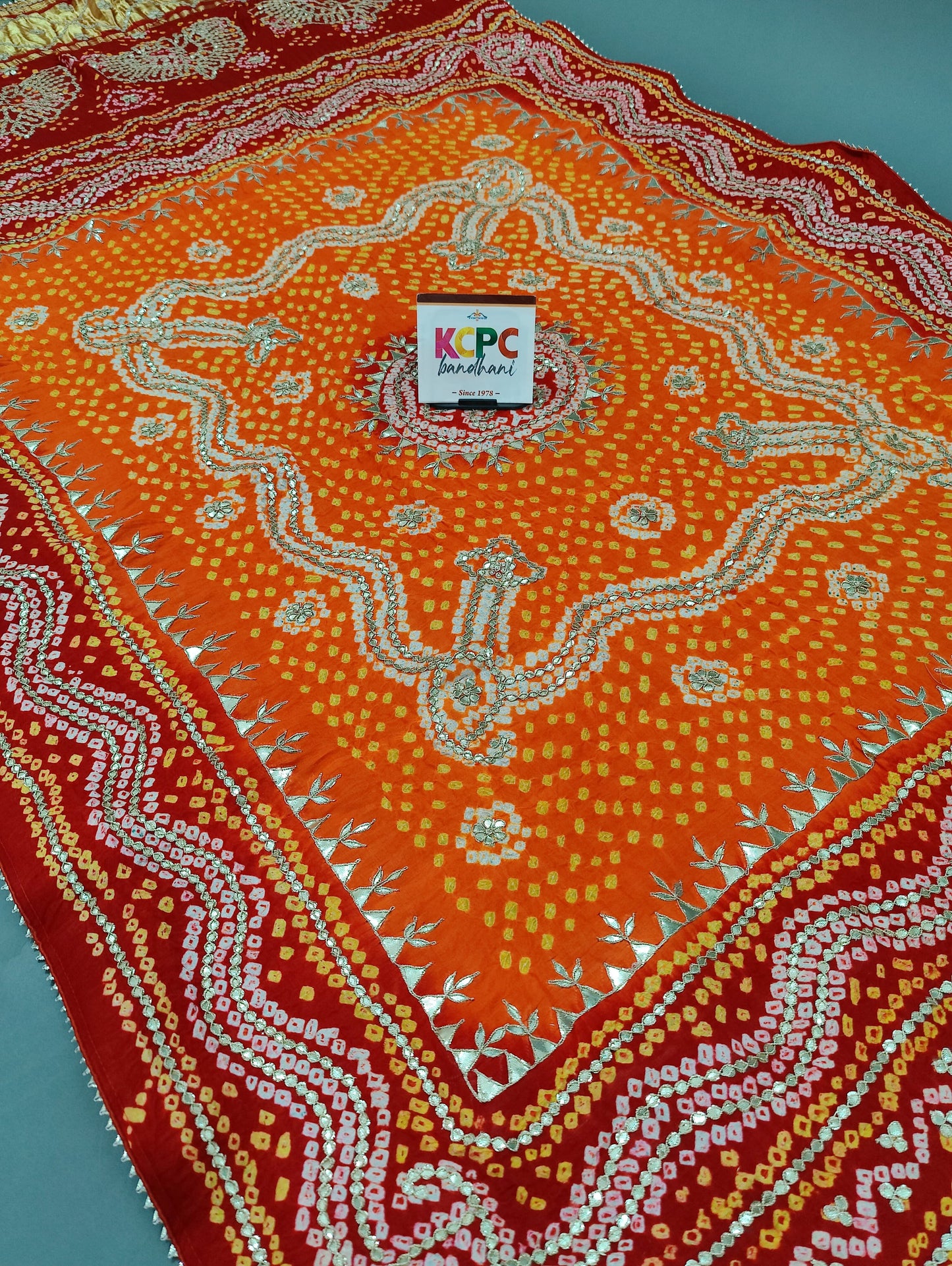 New Launch Designer Gaji Silk Bandhani Ghatchola Marwadi Pilia Dupatta