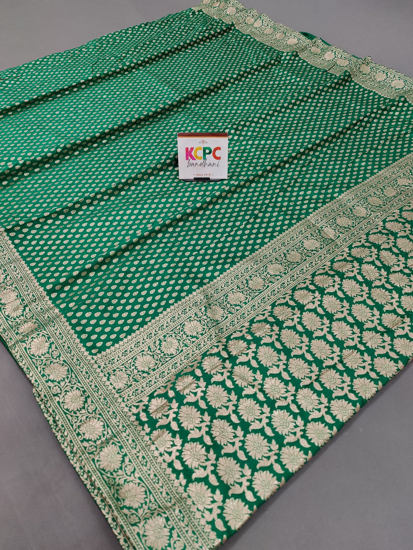 New Banarasi Khaddi Handloom Silk Kataan Saree with blouse