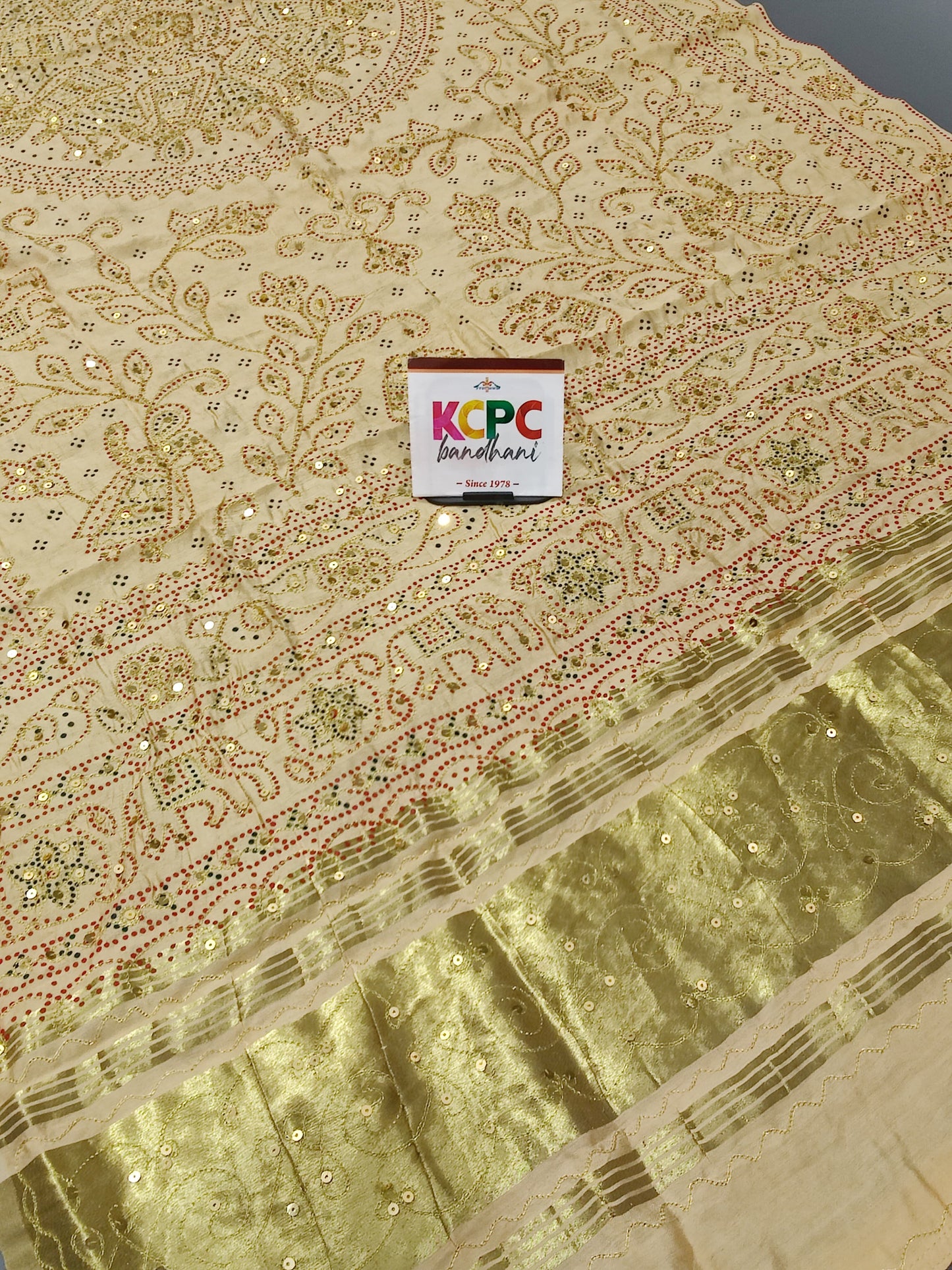 Latest New Rajasthani Traditional Aara Tari Dupatta, KCPC , JTW