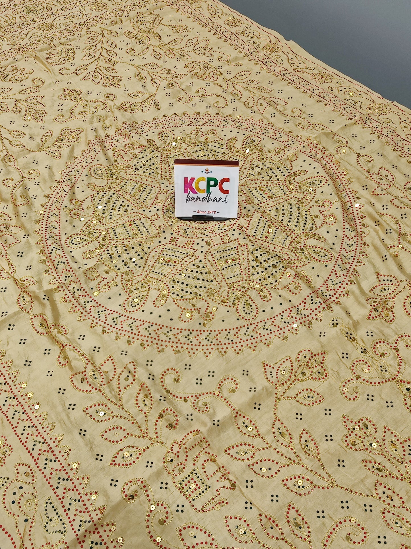 Latest New Rajasthani Traditional Aara Tari Dupatta, KCPC , JTW