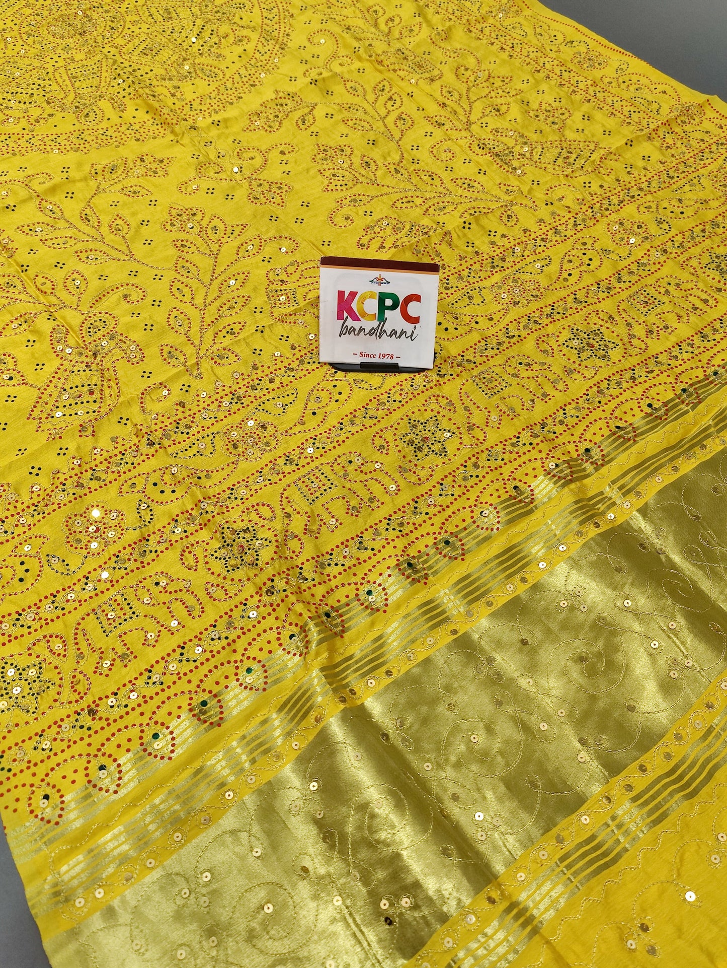 Latest New Rajasthani Traditional Aara Tari Dupatta, KCPC , JTW