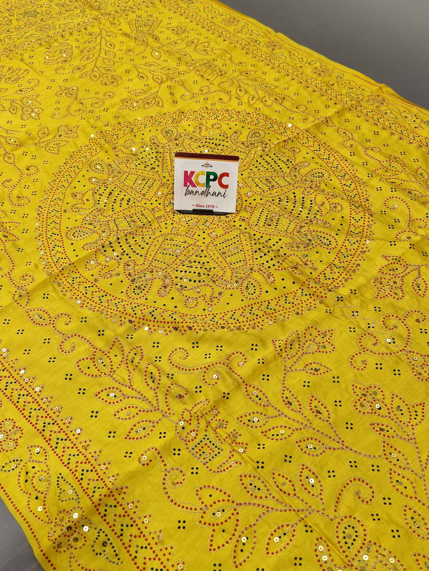 Latest New Rajasthani Traditional Aara Tari Dupatta, KCPC , JTW