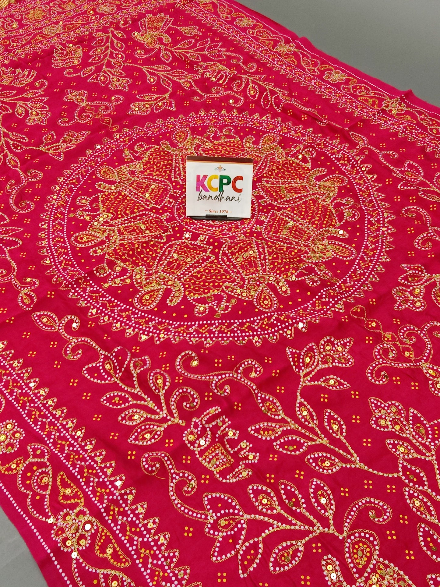 Latest New Rajasthani Traditional Aara Tari Dupatta, KCPC , JTW