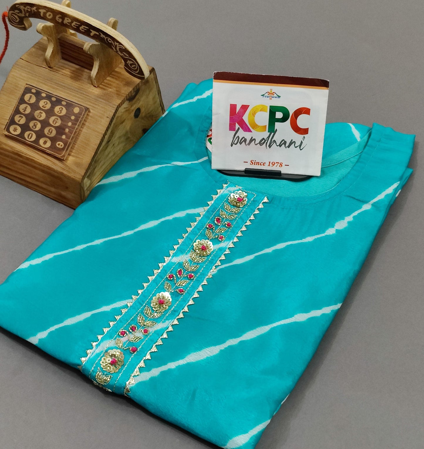 New Launch KCPC Exclusive Jaipuri Designer Straight Kurti, Kml