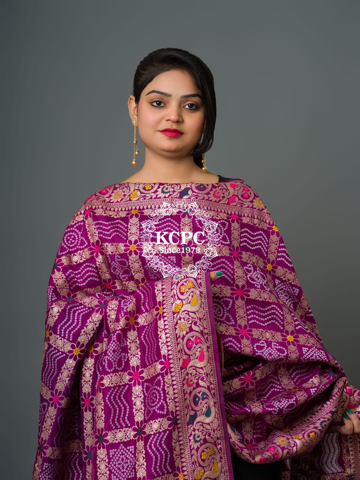 Latest Arrival Jaipuri Traditional Bandhani Ghatchola Dupattas