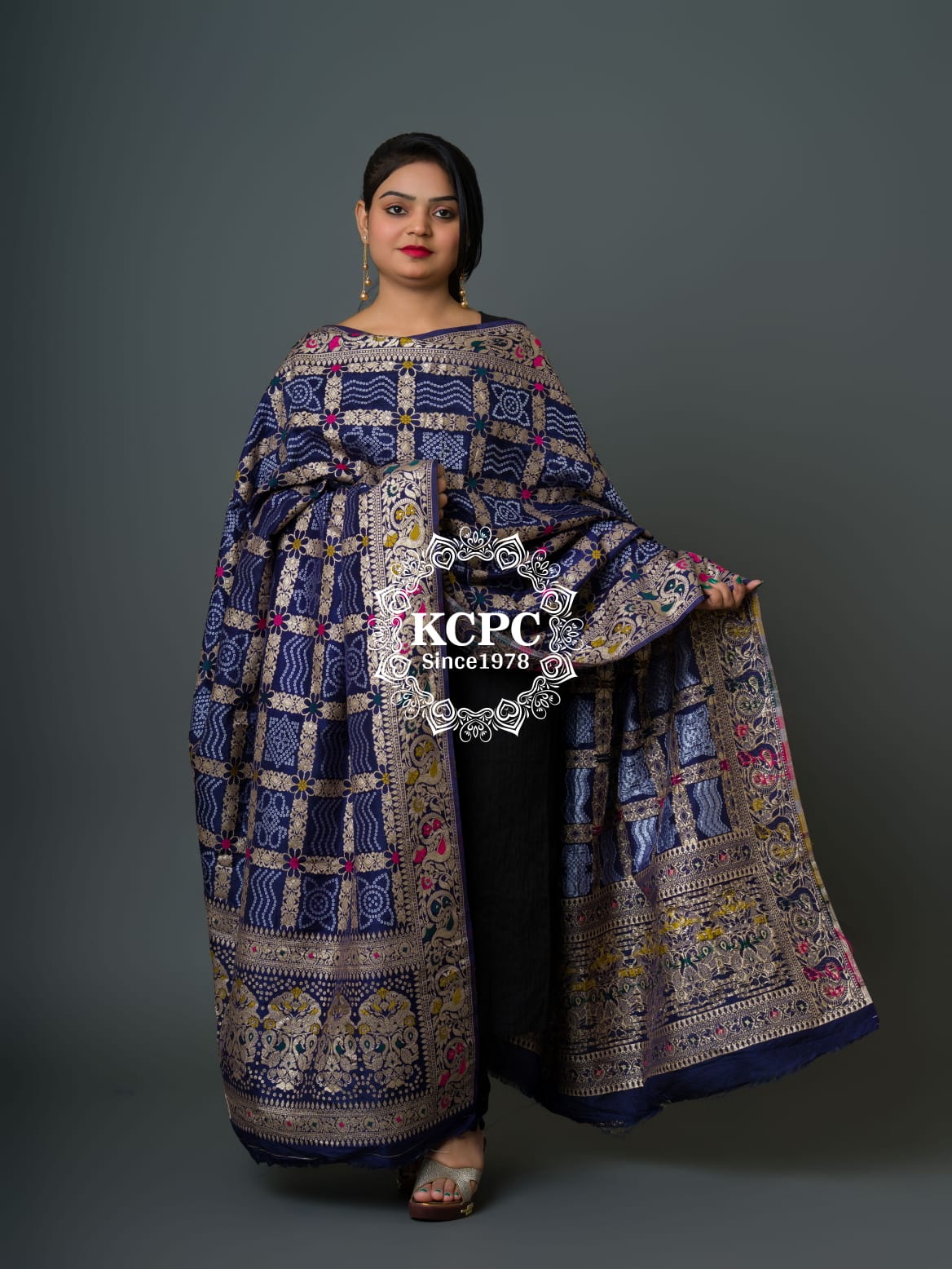 Latest Arrival Jaipuri Traditional Bandhani Ghatchola Dupattas