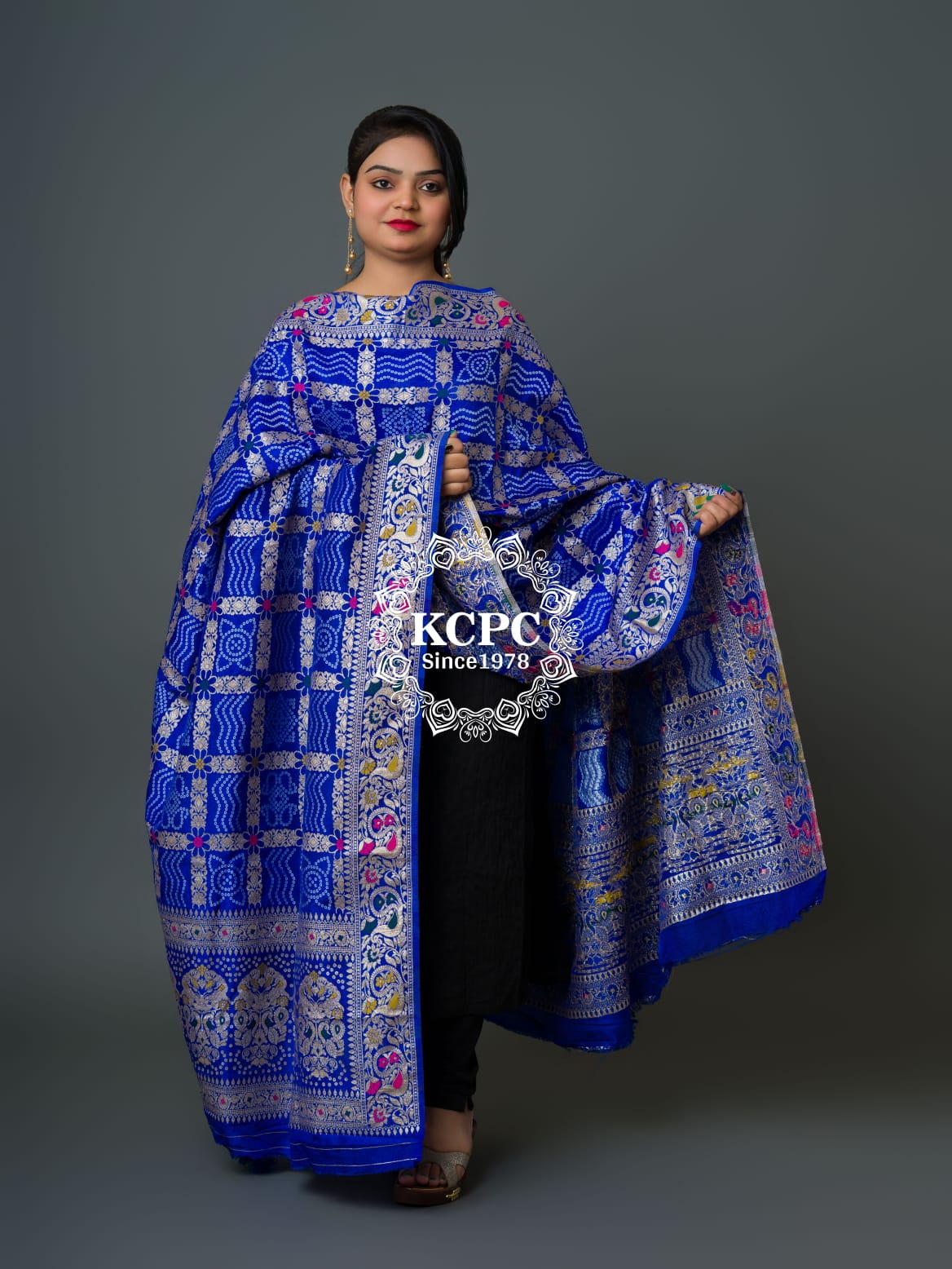 Latest Arrival Jaipuri Traditional Bandhani Ghatchola Dupattas