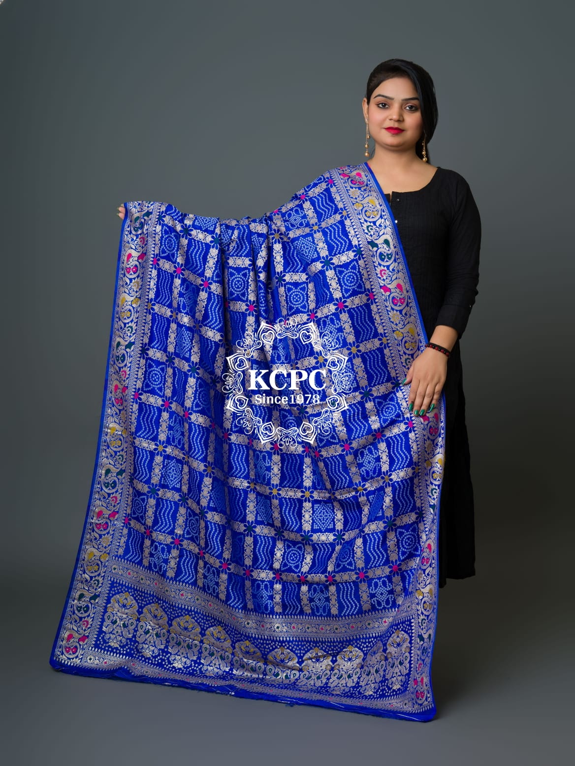 Latest Arrival Jaipuri Traditional Bandhani Ghatchola Dupattas