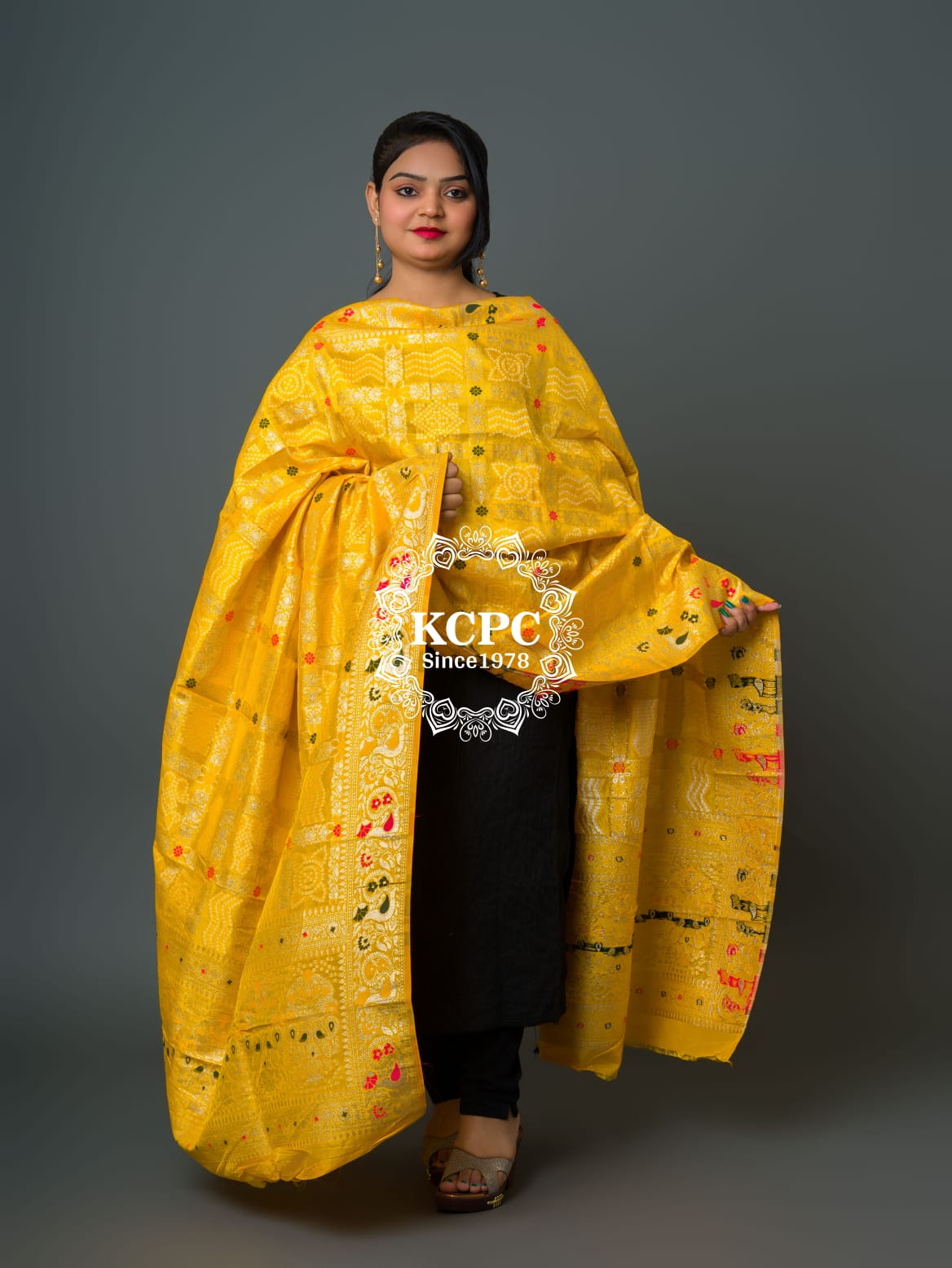 Latest Arrival Jaipuri Traditional Bandhani Ghatchola Dupattas