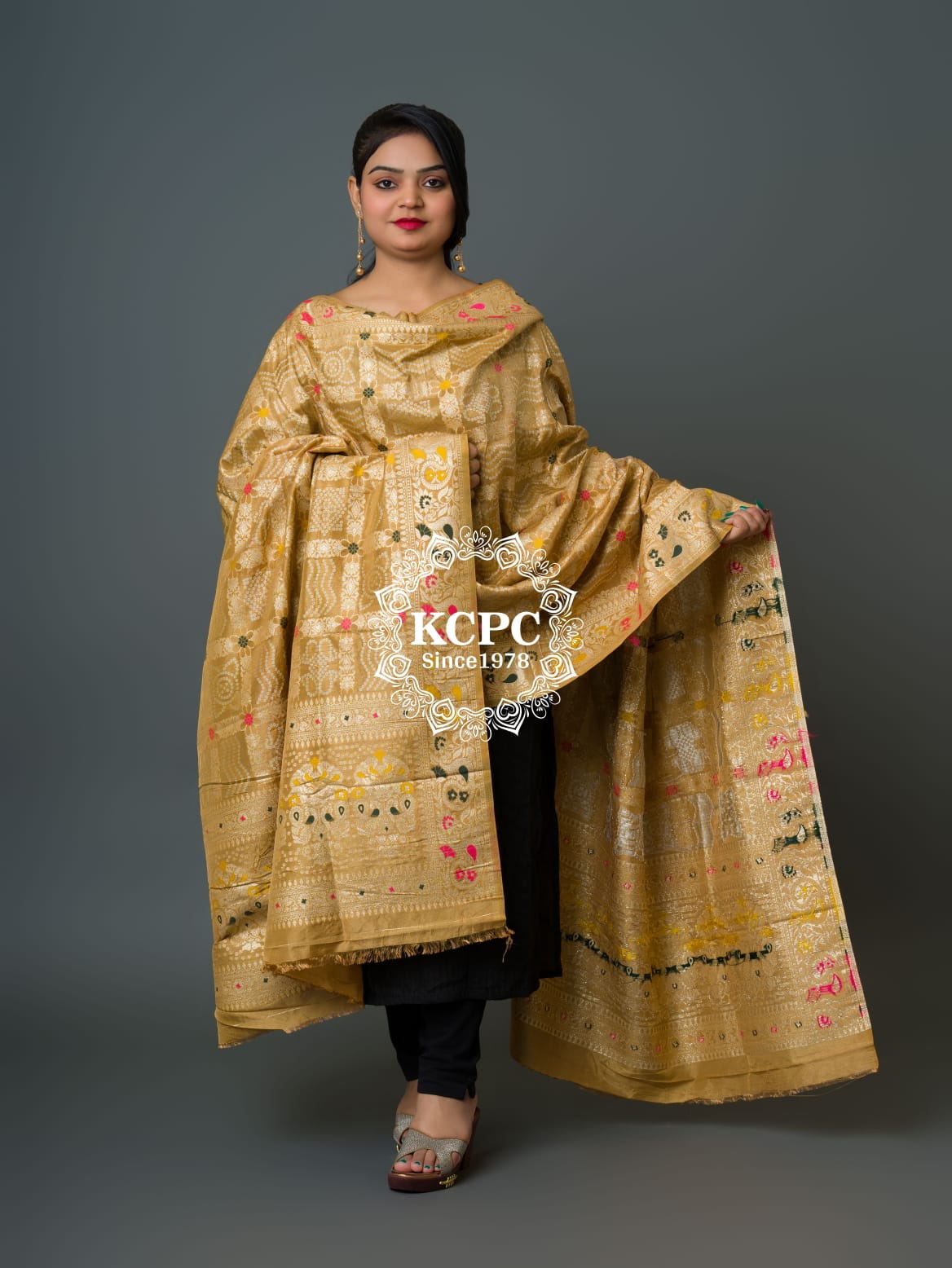 Latest Arrival Jaipuri Traditional Bandhani Ghatchola Dupattas