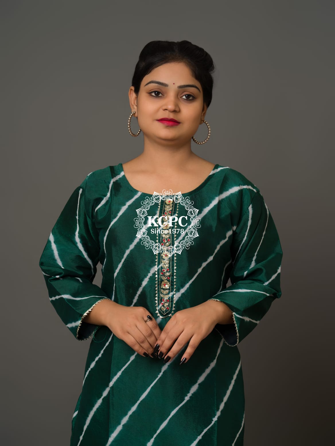 New Launch KCPC Exclusive Jaipuri Designer Straight Kurti, Kml