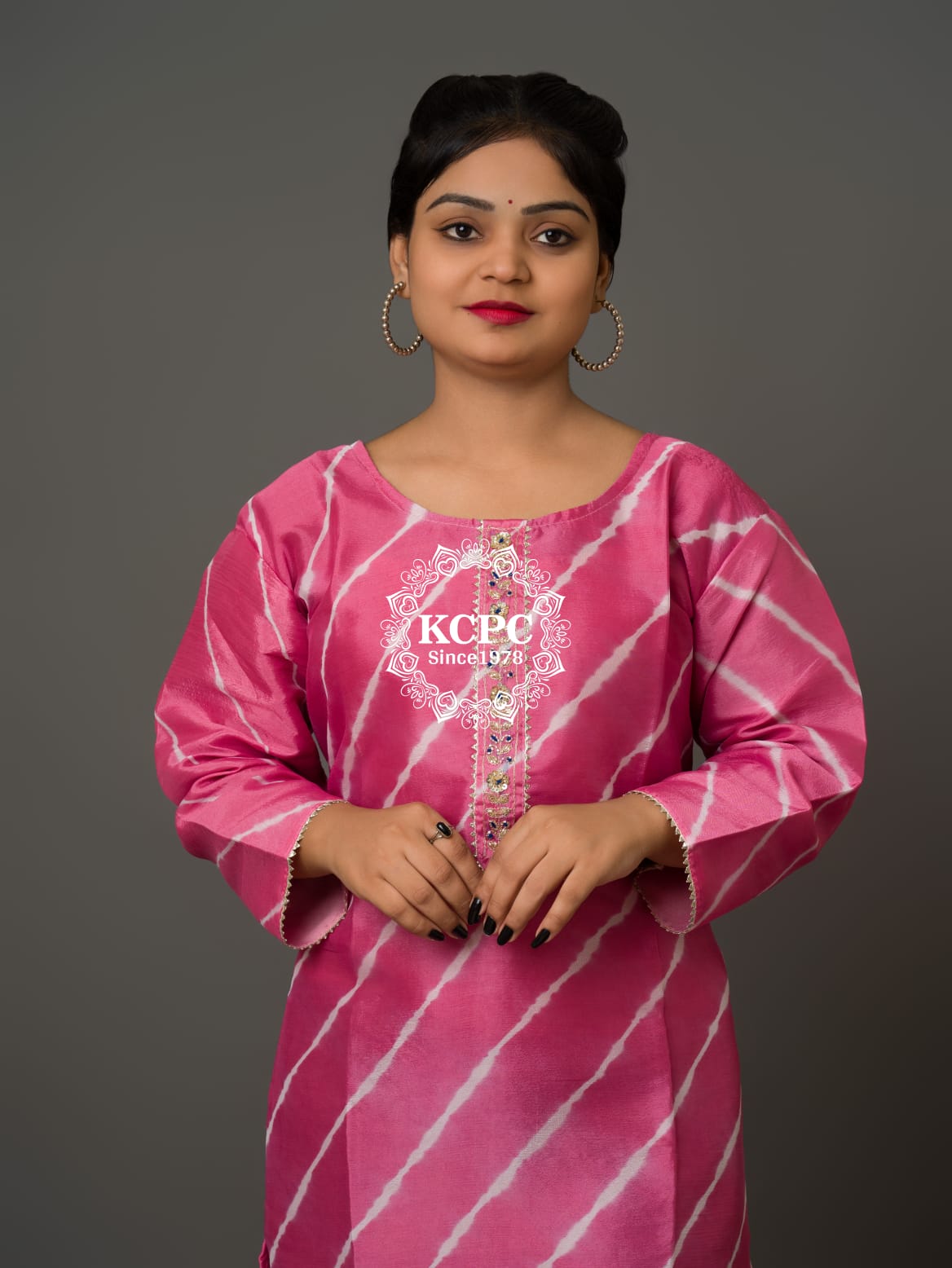 New Launch KCPC Exclusive Jaipuri Designer Straight Kurti, Kml