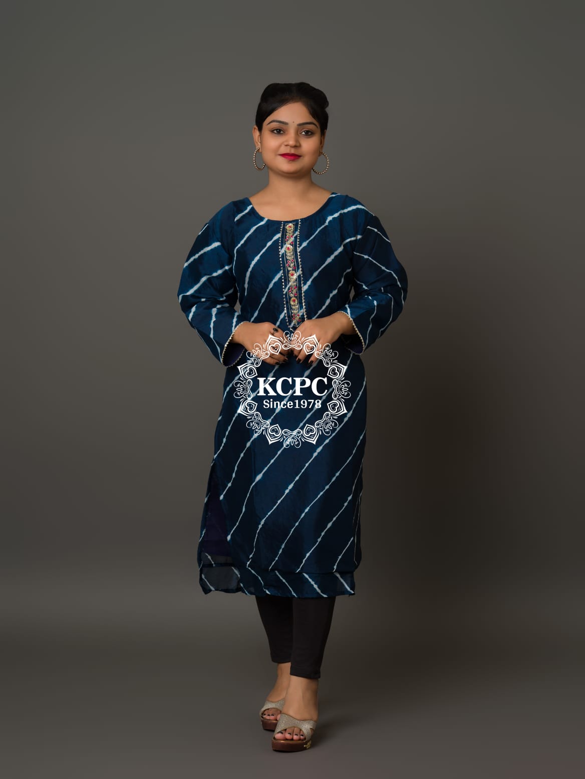 New Launch KCPC Exclusive Jaipuri Designer Straight Kurti, Kml