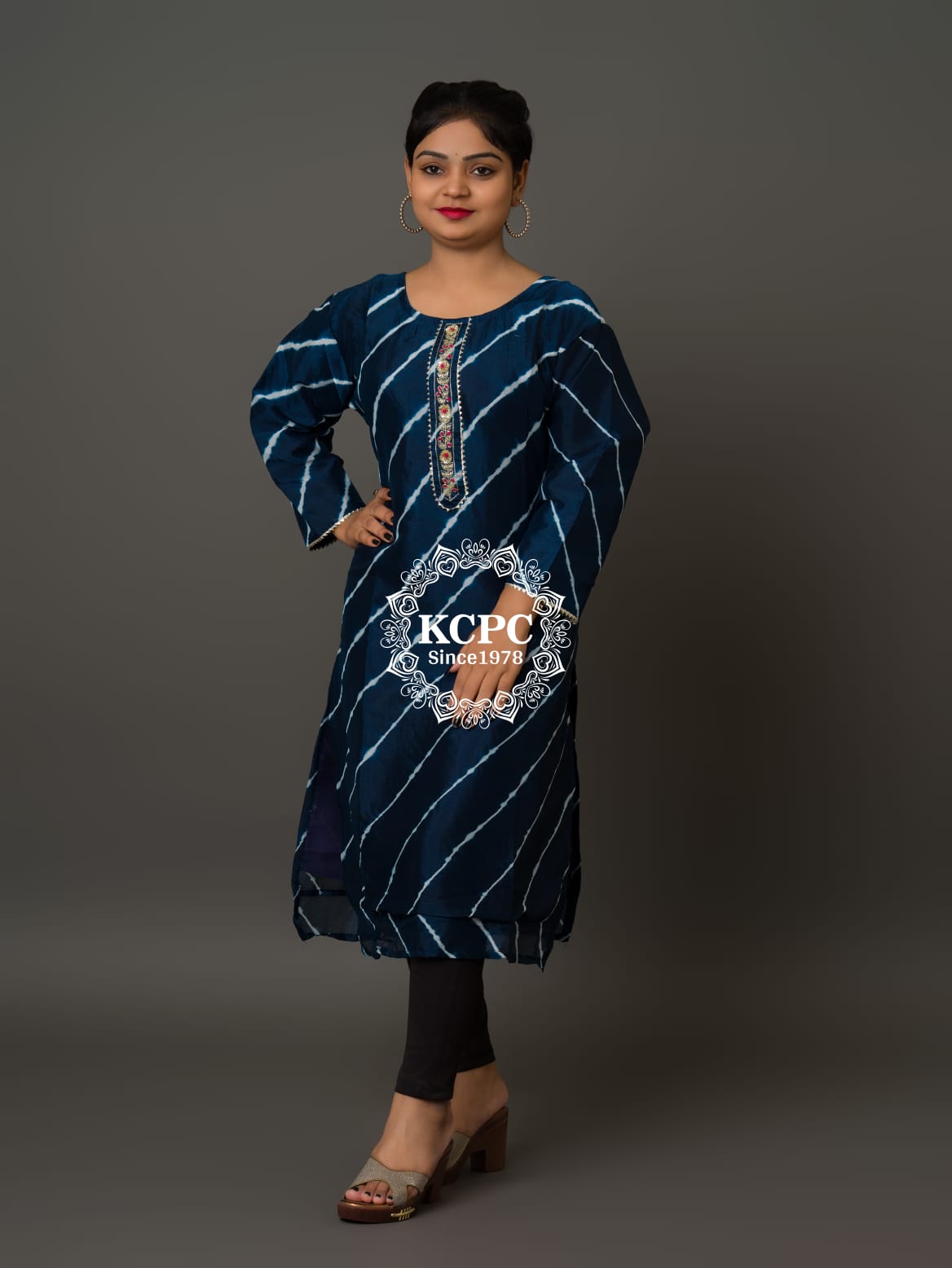 New Launch KCPC Exclusive Jaipuri Designer Straight Kurti, Kml