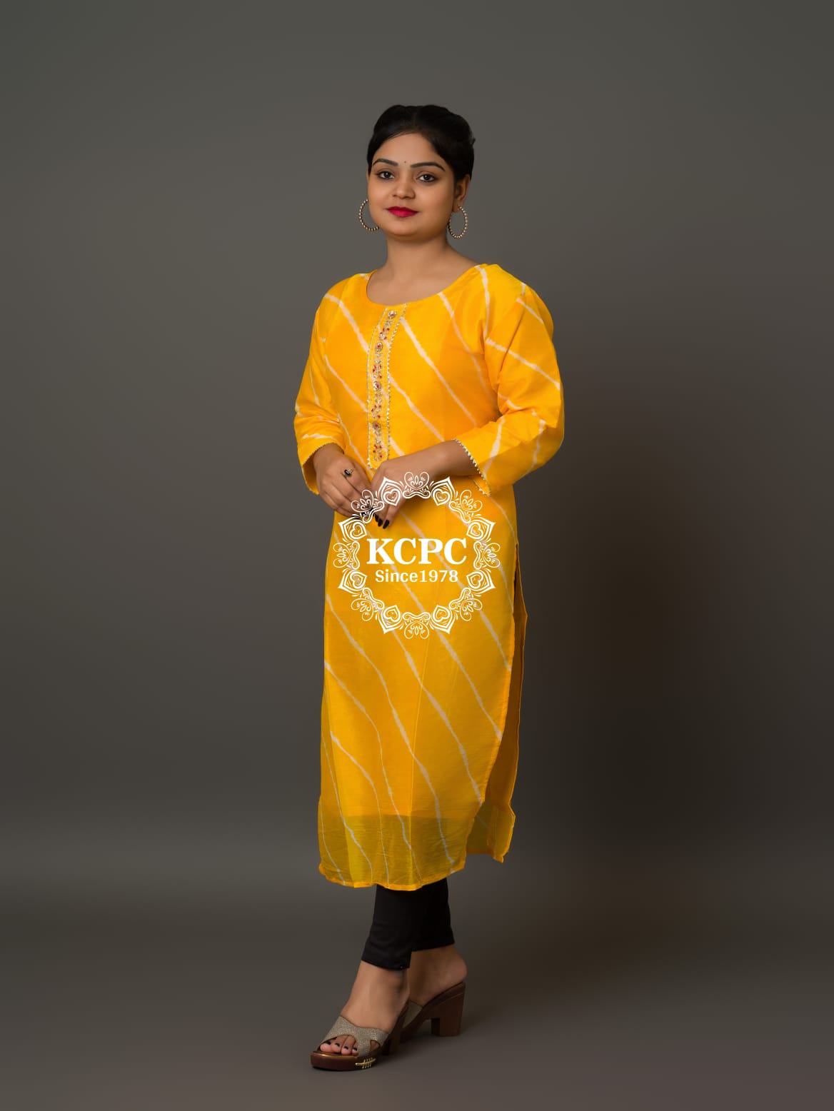 New Launch KCPC Exclusive Jaipuri Designer Straight Kurti, Kml