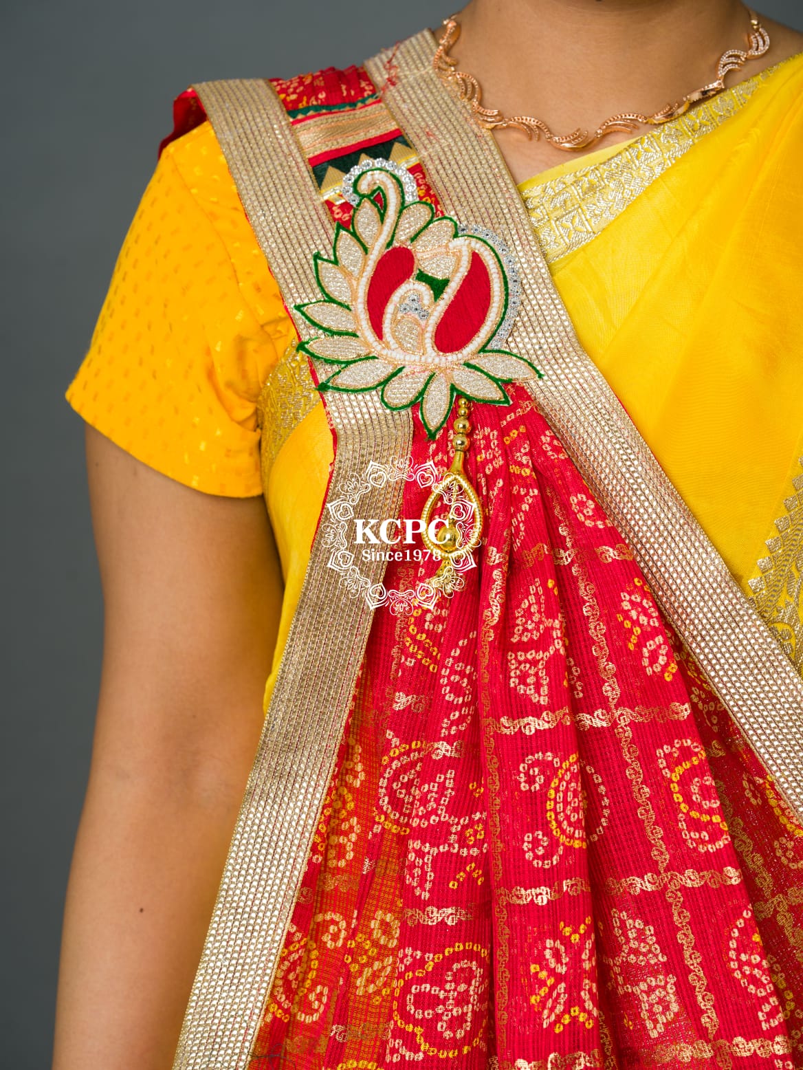 KcPc Rajasthani Bandhani kota Doriya Marwadi chunri Pila Broach Stole,RSC