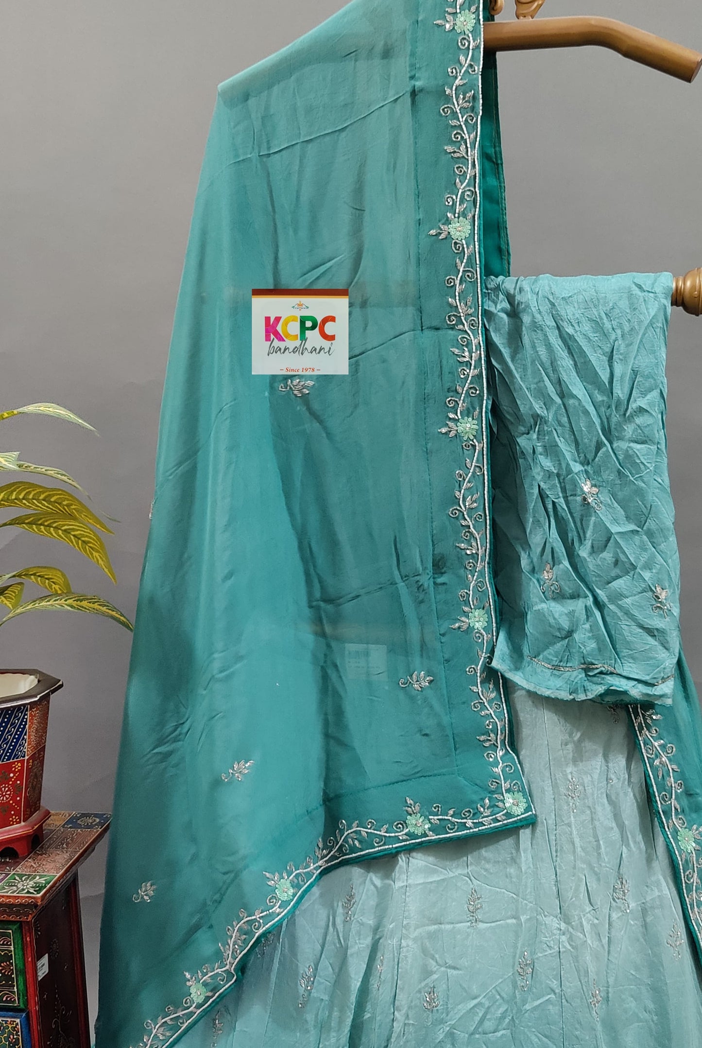 KcPc launching New Upada Silk Fabric Designer Katdana Handwork Lehenga chunni set, ANJ