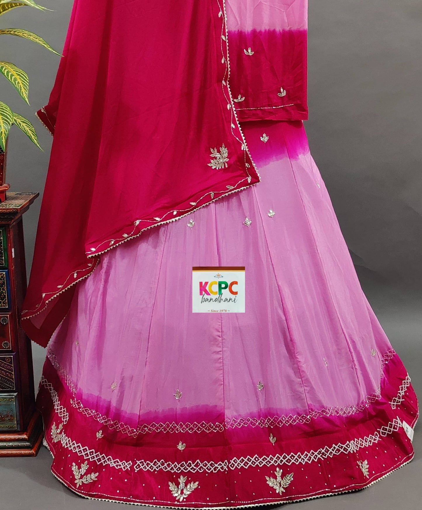 KcPc Exclusive New upada Chinon With Katdana Handwork Lehenga set,ANJ