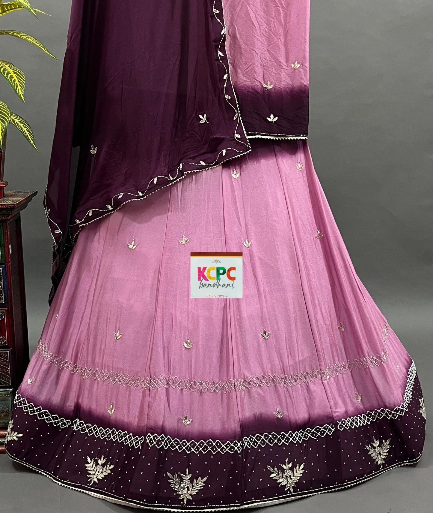 KcPc Exclusive New upada Chinon With Katdana Handwork Lehenga set,ANJ